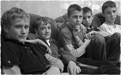 Мальчишки. Фото Евгений Лучинский