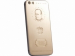 Новинка на российском рынке: золотой iPhone с изображением В. Путина Новинка на российском рынке: золотой iPhone с изображением В. Путина