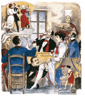 Афиша водевиля «Подвязка новобрачной». 1900