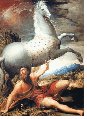 Пармиджанино. Обращение Савла. Ок. 1528